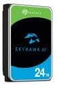 Seagate Skyhawk AI 24TB Video Internal Hard Drive HDD – 3.5 Inch SATA 6Gb/s 512MB Cache for DVR NVR Security Camera System with in-House Rescue Services (ST24000VE002)