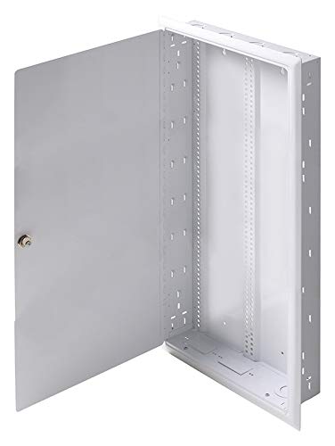 Structured Media Enclosure Accessories - Structured Wiring Cabinet - Structured Wiring Enclosure - Structured Media Cabinet - Structured Media Center - Fasthome Flush Mount Enclosure - STEREN 44"