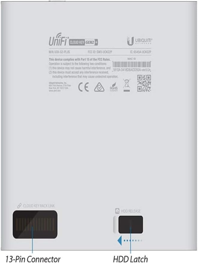Ubiquiti UniFi Cloud Key Gen2 Plus (5-Pack) – Dual-Band Network Controller with Built-in 1TB HDD for Seamless UniFi Management (UCK-G2-PLUS) (Renewed)