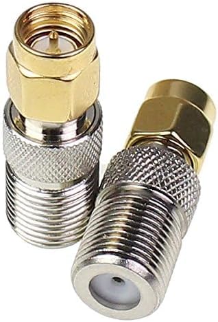 F Type to SMA Male Female Coax Connector Coaxial Adapter 2 Sets 6 Pcs