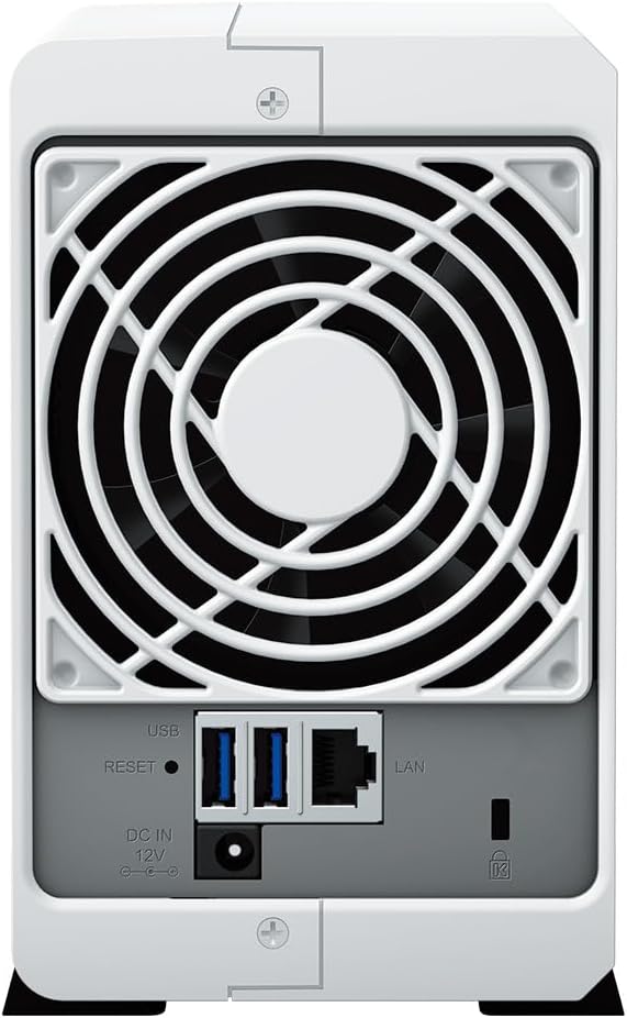 Synology DS223j 2-Bay Diskstation NAS (Realtek RTD1619B 4-Core 1.7 GHz 1GB DDR4 Ram 1xRJ-45 1GbE LAN-Port) 6TB Bundle with 2X 3TB WD Red Plus
