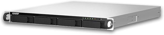 QNAP 4-Bay TS-464U-8G Storage - Intel Celeron N5095 2.9GHz (Quad-Core), 8GB DDR4, 2x2.5GbE, 2xM.2, 1xPCI-e Rack