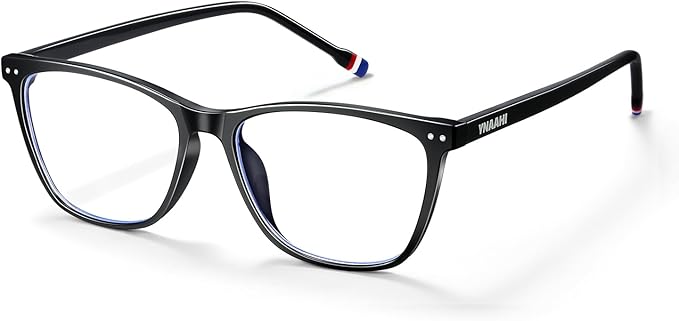 Blue Light Glasses for Men Women, 99% Blue Light Blocker, UV Protection. Ideal for Computer Use, Gaming, Reading.