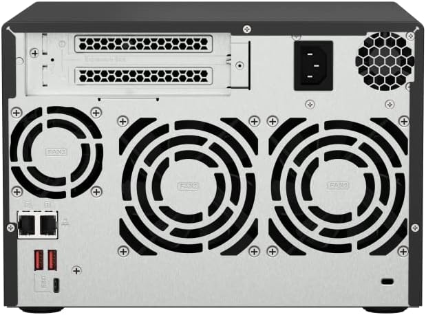 QNAP TS-673A-8G 6 Bay High-Performance NAS with 2 x 2.5GbE Ports and Two PCIe Gen3 Slots