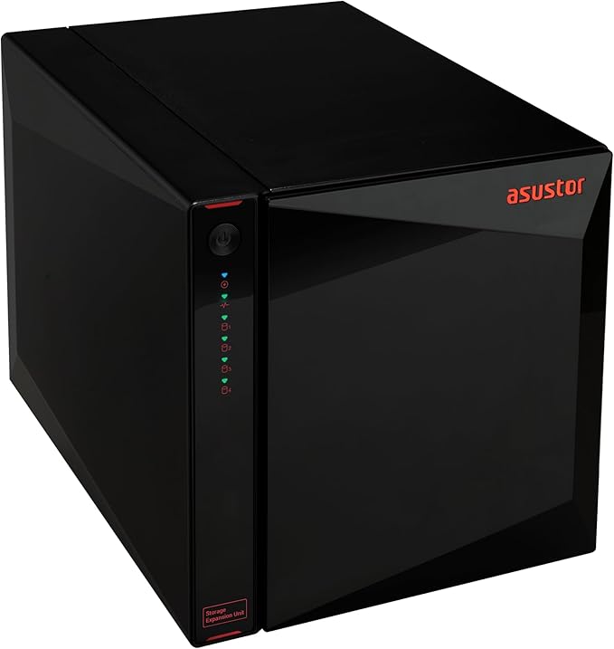 Asustor Xpanstor 4 AS5004U, 4 Bay Expansion Unit USB 3.1 Gen 2 Type C NAS Storage Capacity Expander