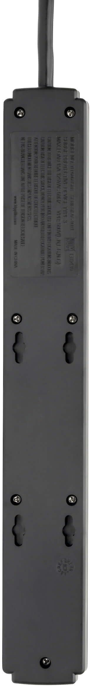 Tripp Lite 6 Outlet Surge Protector Power Strip 6ft Cord 990 Joules Dual USB Charging & Insurance (TLP606USBB)