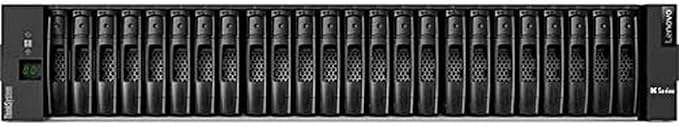 Lenovo ThinkSystem DE2000H Hybrid 2U24 SFF controller enclosure - Hard drive array - 24 bays (SAS-3) - 16Gb Fibre Channel, SAS 12Gb/s (external) - rack-mountable - 2U (7Y71A000WW)