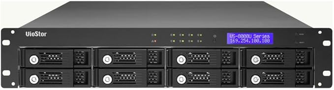 QNAP VS-8024U-RP-US 8-Bay 2U NVR 24-Channel Redundant Power