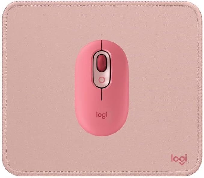 Logitech POP Mouse, Wireless Mouse Mouse Pad