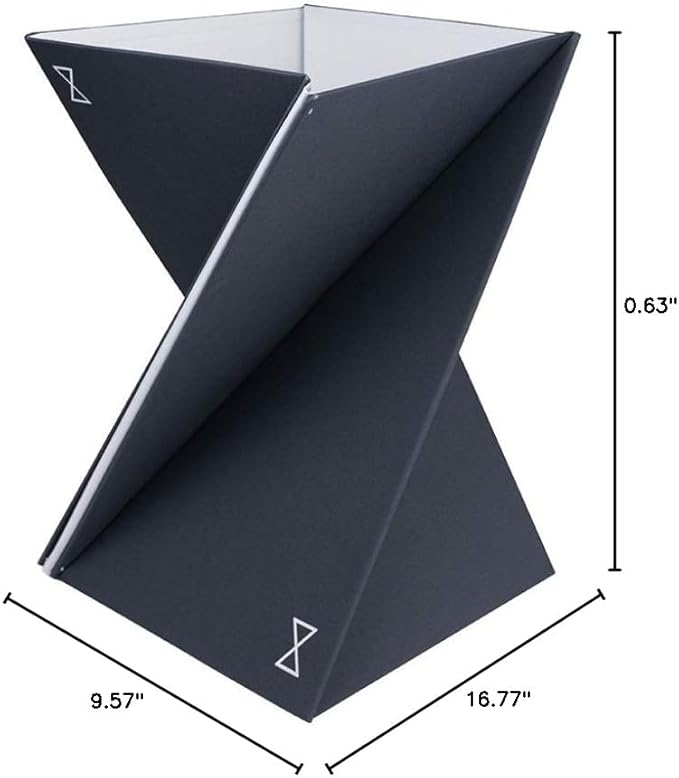 Levit8 Sesame, Size: L; The flat folding portable standing desk