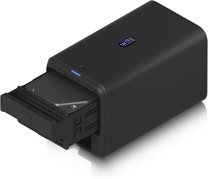 Sistema NAS Ubiquiti UNAS 2 2 Baías 3.5" Preto