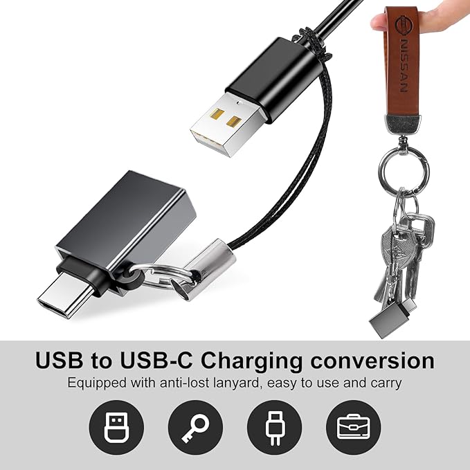 USBC to USB Adapter 10 Pack,USB C to USB3.1,Type C Male to USB Male OTG Adapter,USBC Adapters for iPhone 17 16 15,MacBook Pro Air,iPad,Samsung Galaxy and More Type C Devices