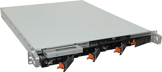 MaxNas 8 TB ( 4 x 2 GB ) 1u 4 Bay Rackmount NAS MaxNAS4R08