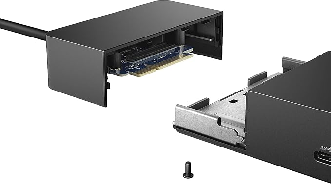 Dell Docking Station WD19 130W, Performance Dock WD19 with 130W Power Adapter + 90W Power Delivery + HDMI Cable + DisplayPort Cable