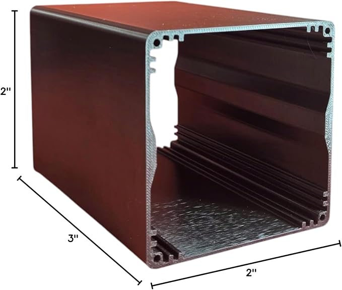 Hex Modern Case Compatible with Bitaxe Hex Miner - 80 mm Fan-Compatible Enclosure with Mounting Screws - Noise-Reducing High-Performance Thermal Case 3D Printed in Canada