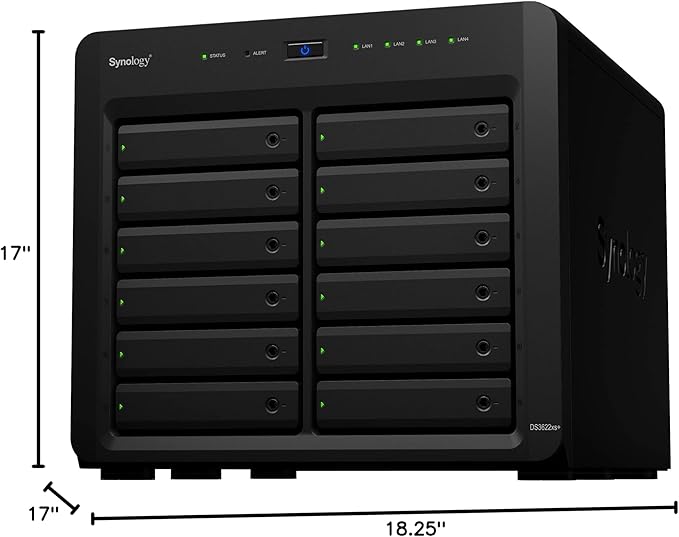 Synology 12 Bay DiskStation DS3622xs+ (Diskless)