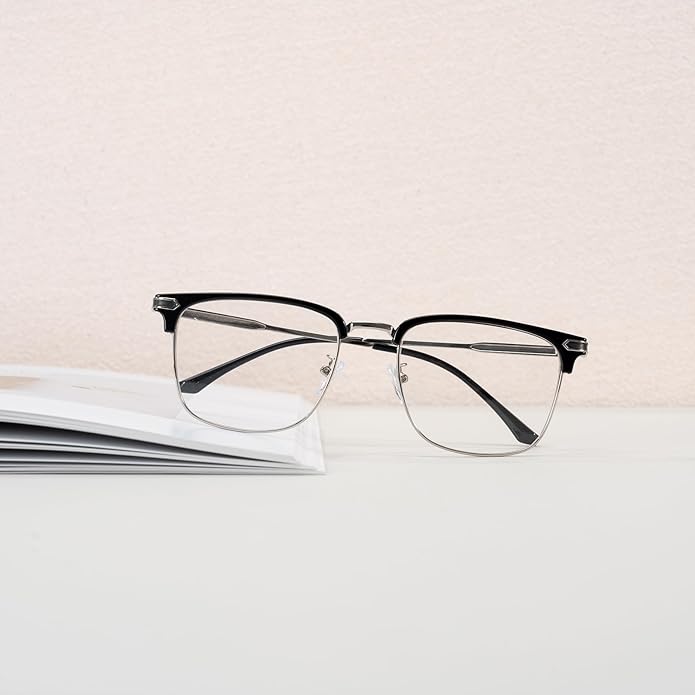 Blue Light Blocking Glasses for Men Anti-Fatigue Computer Monitor Gaming Glasses Prevent Headaches Glasses