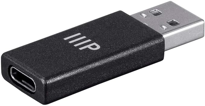 Monoprice USB-C Female to USB-A Male 3.1 Gen 2 Adapter - Up to 10Gbps Data Transfer speeds Through a Compatible Connection