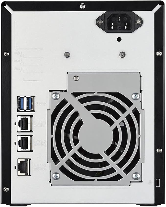 BUFFALO TeraStation 5420DN 4-Bay Business Desktop NAS 48TB (4x12TB) with Hard Drives Included RAID iSCSI Network Storage File Server
