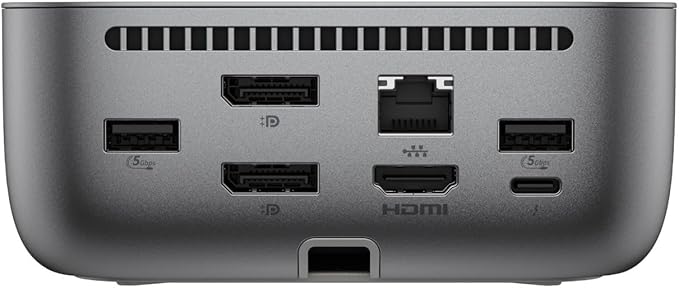 HP 100W G6 Thunderbolt 4 Dock Port Replicator Bundle with DKZ Hub (Universal Thunderbolt/USB-C Docking Station, Single Cable for Charging, Data Transfers to Any Brand Laptop) 9X472UT#ABA