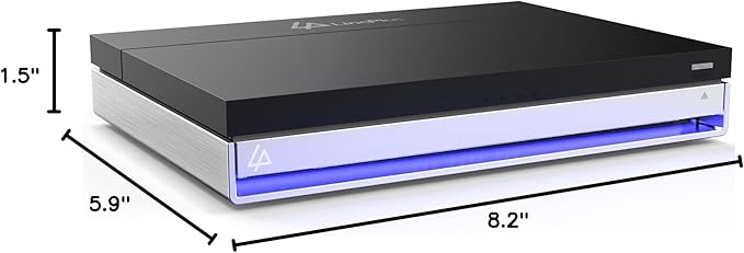 LincStation N1 Mini NAS, Intel Alder Lake Quad-Core x86, 16GB RAM, 128GB eMMC, 6-Bay Hybrid Storage (4X M.2 NVMe + 2X 2.5 SATA), Unraid OS with Starter License, 2.5G LAN, HDMI 2.0 (Diskless)