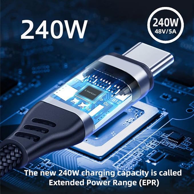 chenyang USB C Connector,USB4 Type C Female to Female 240W Power 40Gbps Data 8K Video Adapter for NS Phone Laptop