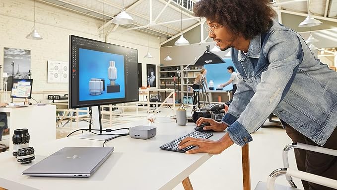 HP Thunderbolt 4 Ultra 180W G6 Dock (9X481UT), 13-in-1 USB-C Docking Station with Max 180W Charging, 4X 4K Displays, 3-Yr Warranty, RJ45, HDMI, 7 USB Ports, 2X DisplayPort for Laptop, MacOS, ChromeOS