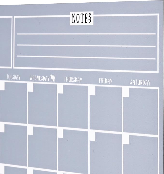 Mr. Pen- Dry Erase Calendar for Fridge, 14.7 x 11.8, Magnetic Calendar with 4 Dry Erase Markers