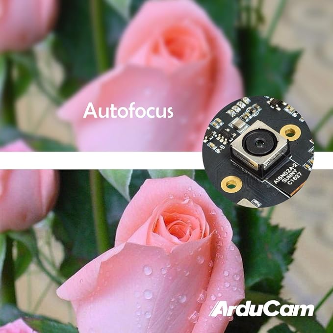 Arducam 16MP Autofocus USB Camera for Computer with Microphone, 1/2.8" IMX298 Mini UVC USB2.0 4K Video Webcam, with 3.3ft/1m Cable for Windows, Linux, Android and Mac OS