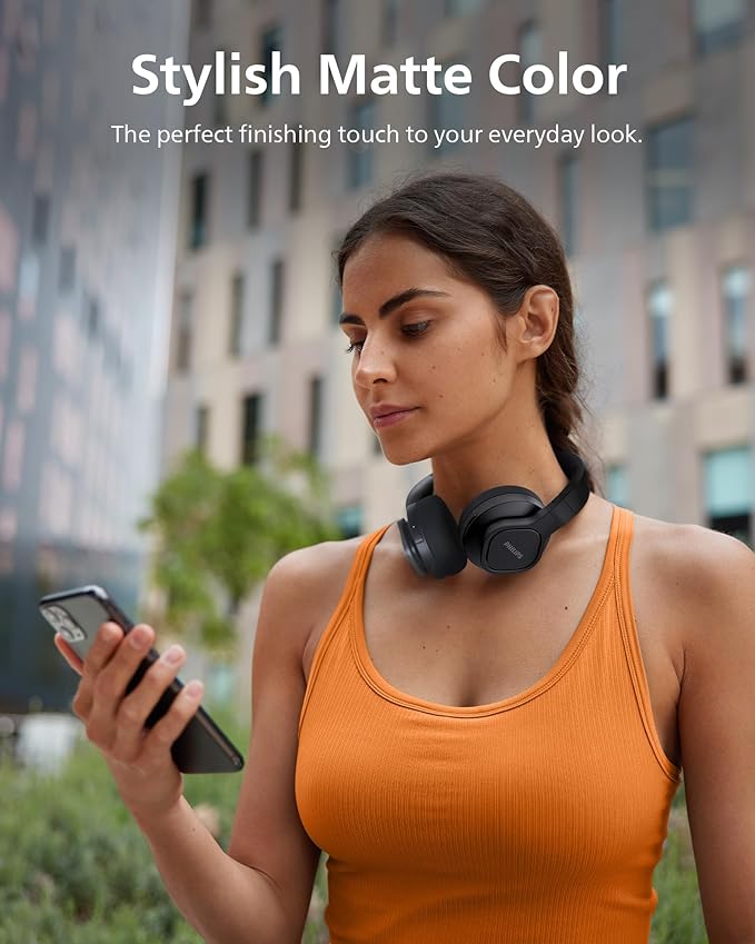 Philips A4216 Wireless Sports Headphones, up to 35 Hours Play time, Washable Cooling Ear-Cup Cushions, IP55 Water/dust Protection, Bluetooth + 3.5 mm Audio Port, Built-in Microphone TAA4216BK,Black