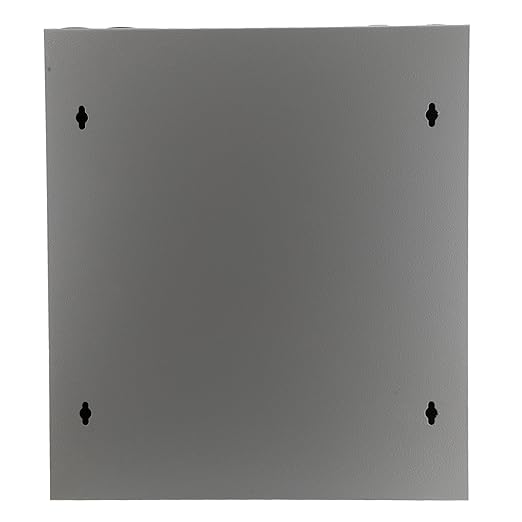 NavePoint Indoor Fiber Enclosure, 24 Port, Supports SC/ST/FC/LC Duplex Adapters, Splice Tray, Wall Mount, SPCC Steel, for FTTH, Telecom, CATV, LAN, Data Centers