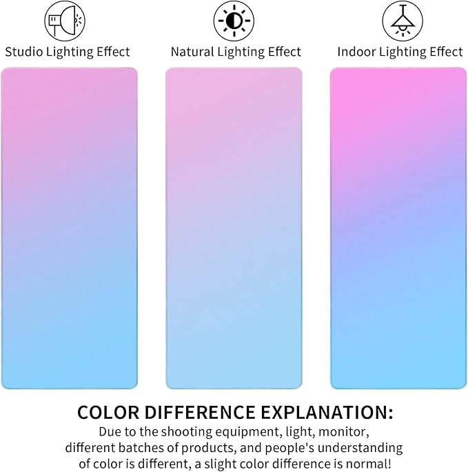 Bloss Desk Mat, Non-Slip Desk Pad Mat Protector, Large Desk Mat for Keyboard and Mouse, Northern Lights Desk Mousepad with Stitched Edges, Keyboard Pad for Gamer, Office(31.5×11.8 Inches)