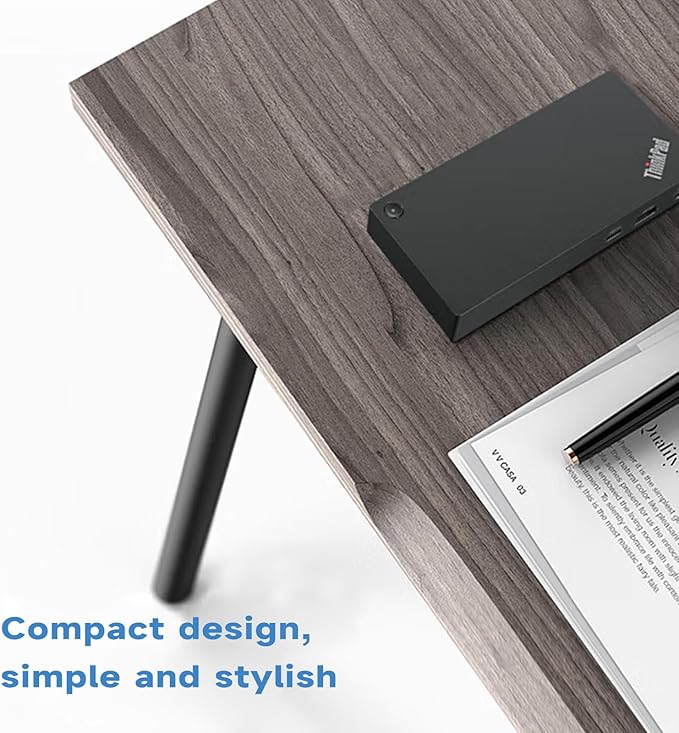 ThinkPad 40AF0135 Docking Station Dual Monitor,USB-C with USB-A Adapter Comes with 135W Adapter + USB-C Cable + Docking Station Renew