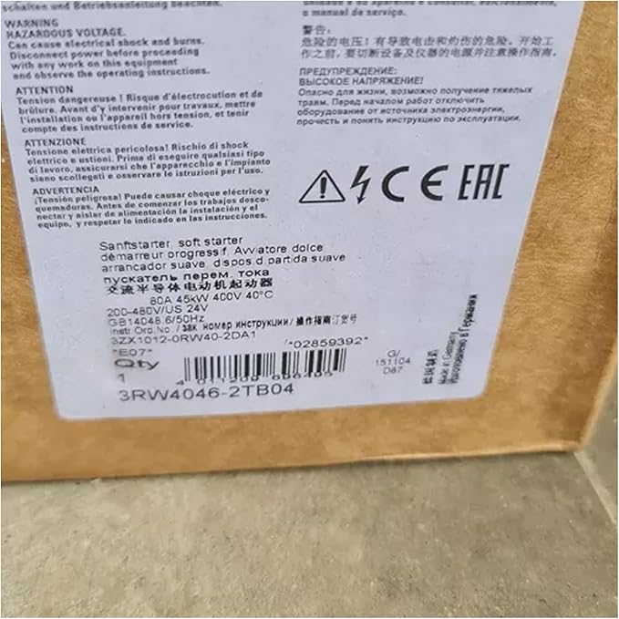 1 Pcs 3RW4046-2TB04 New in Box 3RW40462TB04 Expediated