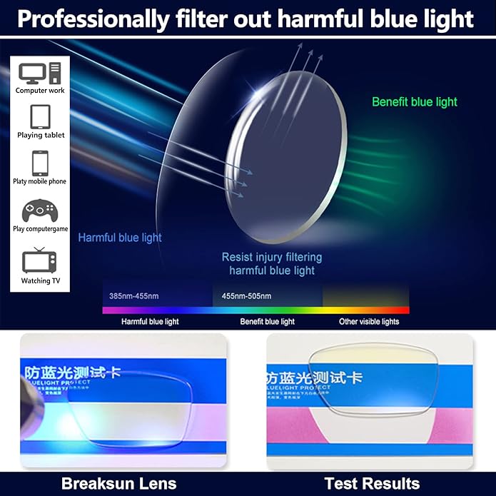 Oversized Square Aviator Glasses for Women Men Big Frame Retro Blue Light Blocking Glasses Vintage Style