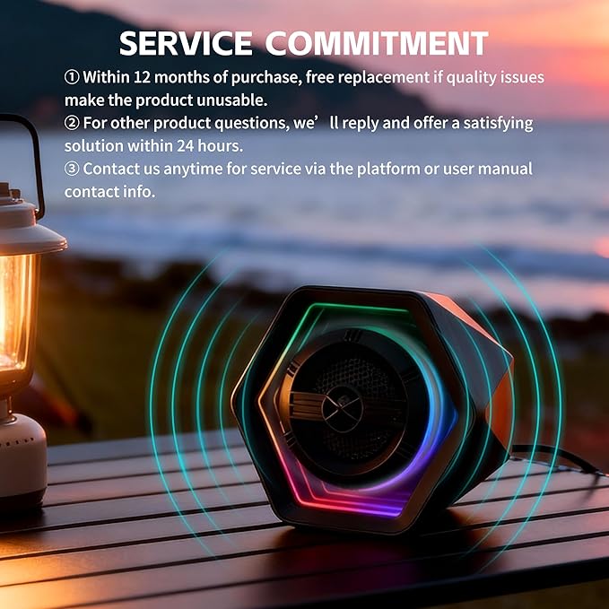 PC Gaming Speakers Maximum 50W for Laptop Mac Desktop Computer Woofer Speakers Bluetooth USB AUX Inputs RGB Lights Multimedia Speakers