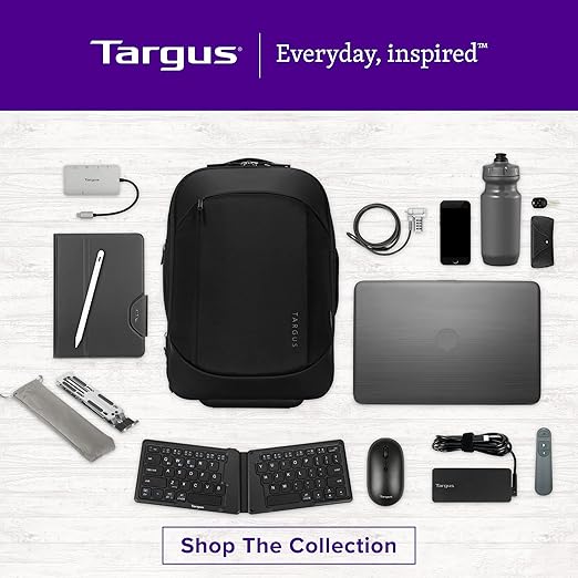 Targus Dual Monitor Universal USB-C DV4K DP Docking Station with 65W Power - Broad Compatibility with a Range of Hosts, Devices, Peripherals, Laptops, and Operating Systems (DOCK315USZ)