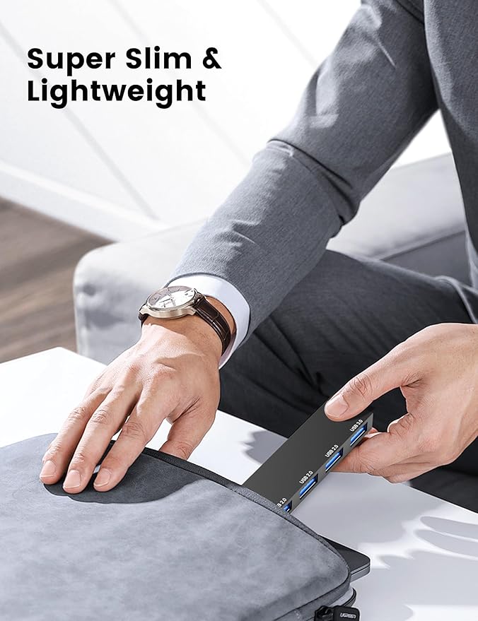 USB Hub 2Pack, Fidioto 4 Port USB Hub(1 * 3.0 Hub, 3 * 2.0 Hub), Networking Hubs for Laptop, iMac Pro, MacBook Air, Mac mini/Pro, Surface Pro, Notebook PC, USB Flash Drives and Mobile HDD Etc.