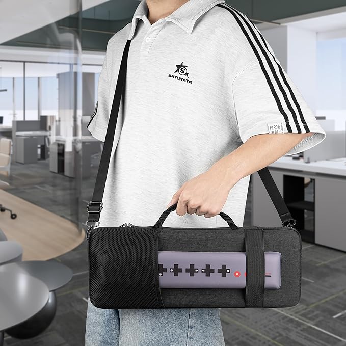 GEEKRIA 75% 84-Key Keyboard and Mouse Combo Case, Compatible with Aula F75 Pro / F75, Keychron K2 Version 2/ K2/ Q1/ V1, ASUS ROG Azoth 75%, Redragon K673 PRO, Hard Shell Travel Bag