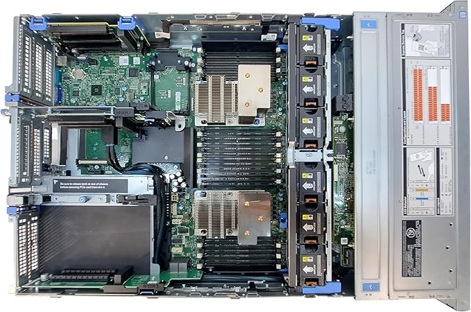 Dell EMC PowerEdge R740xd 24 Bay SFF, 2X Xeon Gold 6122 1.8GHz 20-Core CPU, 768GB Memory, PERC H330, 4X 7.68TB SSD, Rails, Bezel, 1YR Warranty (Renewed)
