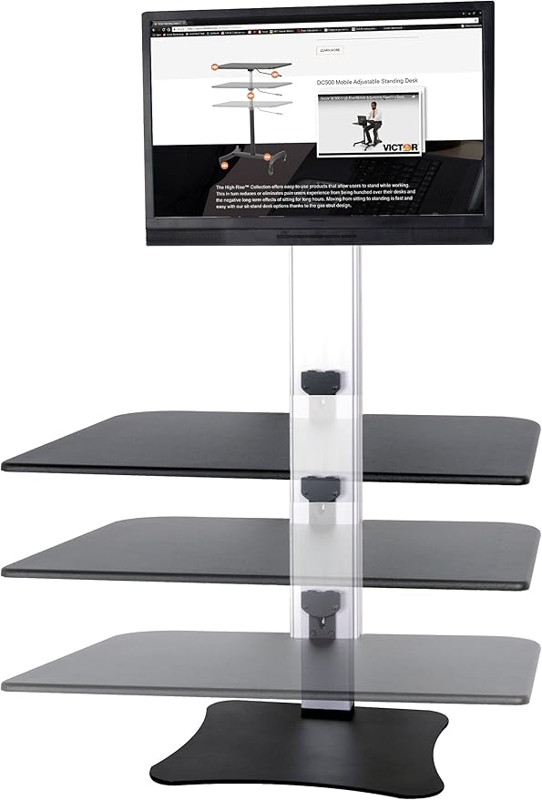 Victor DC400 Electric Standing Desk,28"W