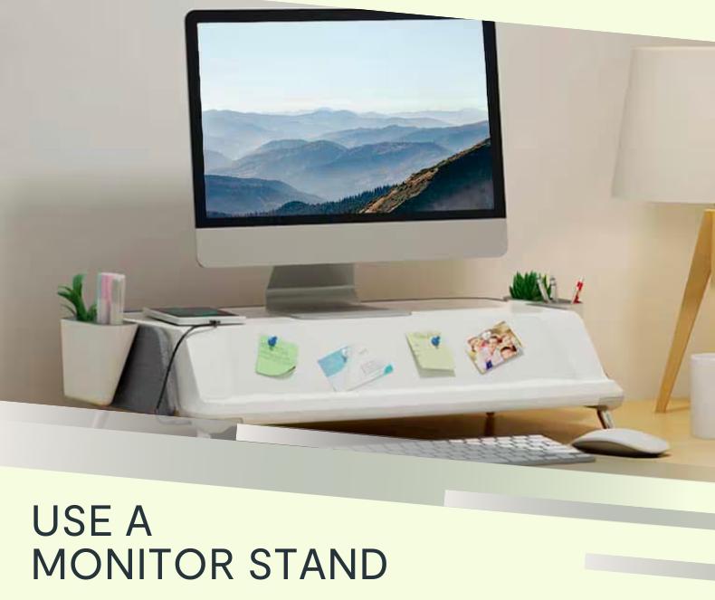 How to Choose the Right Monitor Stand for Better Posture