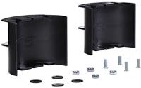 Gruber Fiber Enclosure, WM, 10.8"x12"x4", 2 Door, 4 Panel, BLK