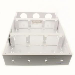 #US F7811 White Rugged Fo Hinged 20" Enclosure Networking 18AWG