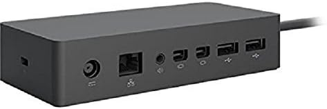 Microsoft Surface Dock Compatible with Surface Book, Surface Pro 4, and Surface Pro 3 (Renewed)