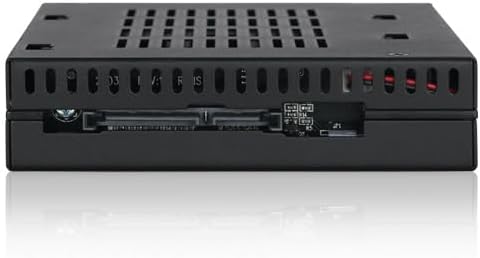 ICY DOCK 1 Bay 2.5 SAS/SATA HDD/SSD Docking Enclosure for External 3.5” Bay | flexiDOCK MB521SP-B