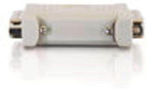 C2G Legrand Null Modem Adapter, DB25 Male to Female RS232 Serial Adapter, Beige 1.5 InchSerial Cable Adapter, 1 Count, 02469 (Pack of 2)