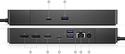 Dell Dock- WD19S 90w Power Delivery - 130w AC - 90 W (Renewed)