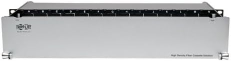 Tripp Lite High Density Fiber Enclosure Panel, 2U, 14-Cassette Capacity (N482-02U)