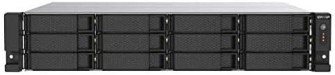 QNAP TS-1273AU-RP-8G-US 12 Bay High-Performance Rackmount NAS with 2 x 2.5GbE Ports, Redundant PSU